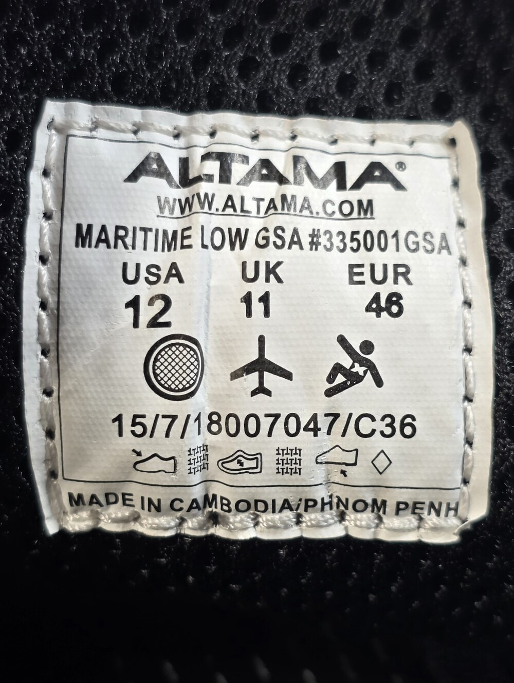 Altama Maritime Assault Low tactical shoe Men's Size 12 - Picture 11 of 12